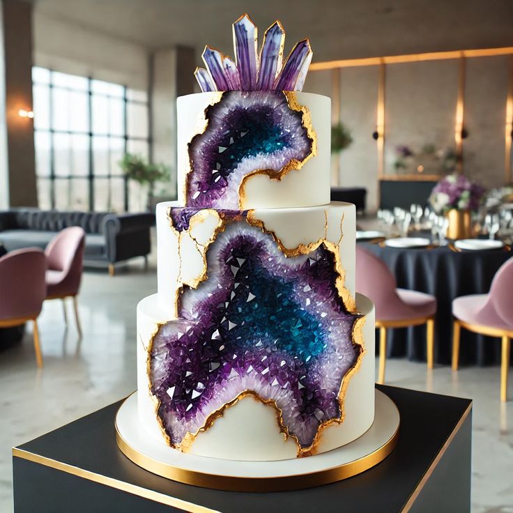 Geode Cake